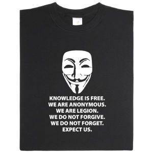 Fair gehandeltes Öko-T-Shirt: Anonymous