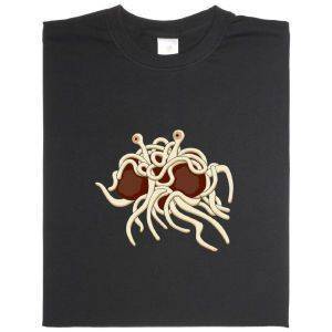 Fair gehandeltes Öko-T-Shirt: Fliegendes Spaghetti Monster