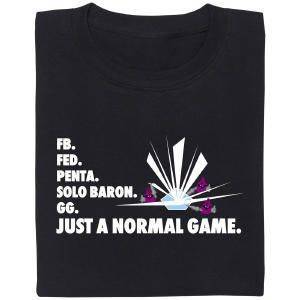 Fair gehandeltes Öko-T-Shirt: Just a Normal Game