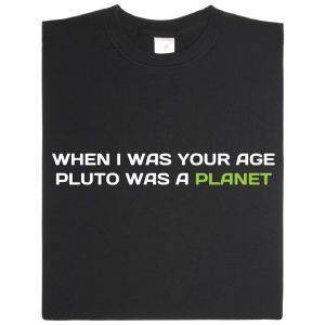 Fair gehandeltes Öko-T-Shirt: Pluto was a planet