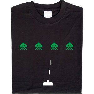 Fair gehandeltes Öko-T-Shirt: Space Invaders