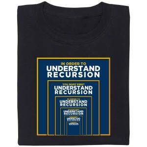 Fair gehandeltes Öko-T-Shirt: Understanding Recursion