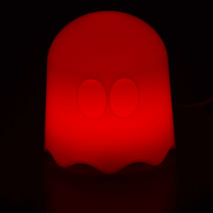 Große Pac-Man Geist LED Farbwechsel Lampe